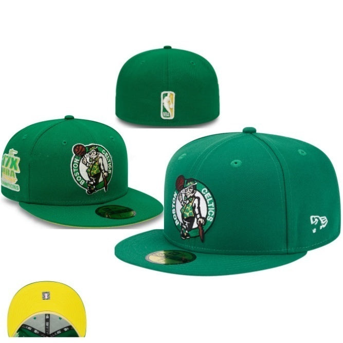 Boston Celtics Green/White Boston Celtics 17x NBA Champions 59FIFTY Fitted