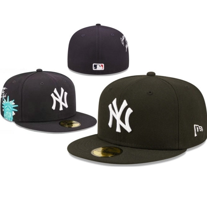 New York Yankees Navy/Dark Green Green UV New York City / Statue of Liberty Edition 59FIFTY Fitted