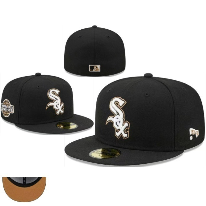 Chicago White Sox Black/White World Series 2005 Commemorative 59FIFTY Fitted