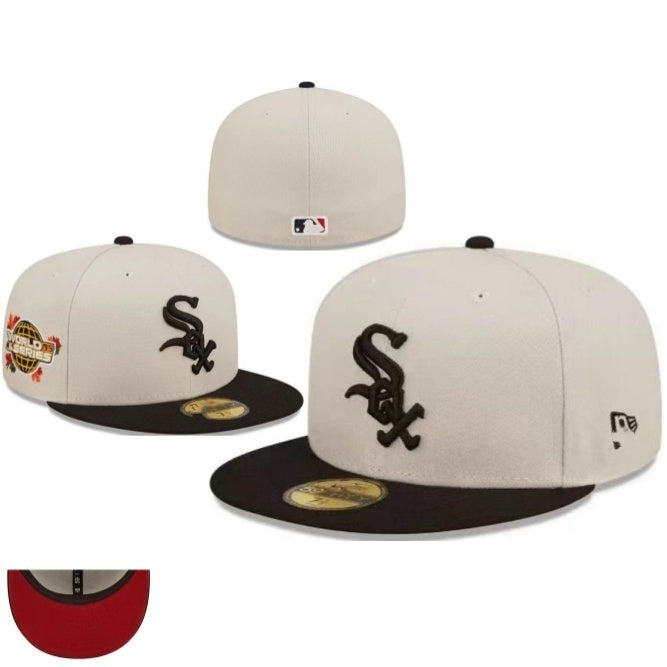 Chicago White Sox Cream/Dark Brown World Series Commemorative 59FIFTY Fitted