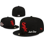 Chicago White Sox Black/Red Just Don Collaboration 59FIFTY Fitted