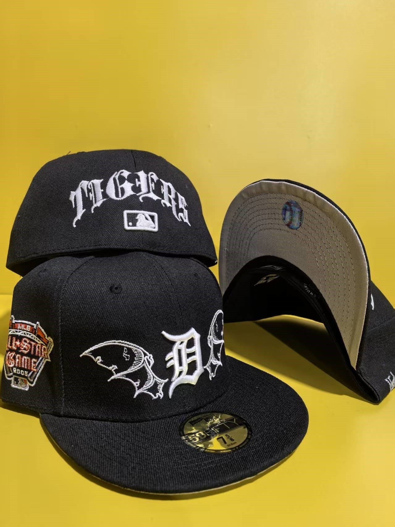 Detroit Tigers Black/White MLB All-Star Game 2005 59FIFTY Fitted