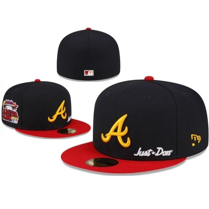 Atlanta Braves Navy/Red Just Don - MLB All Star Game 59FIFTY Fitted