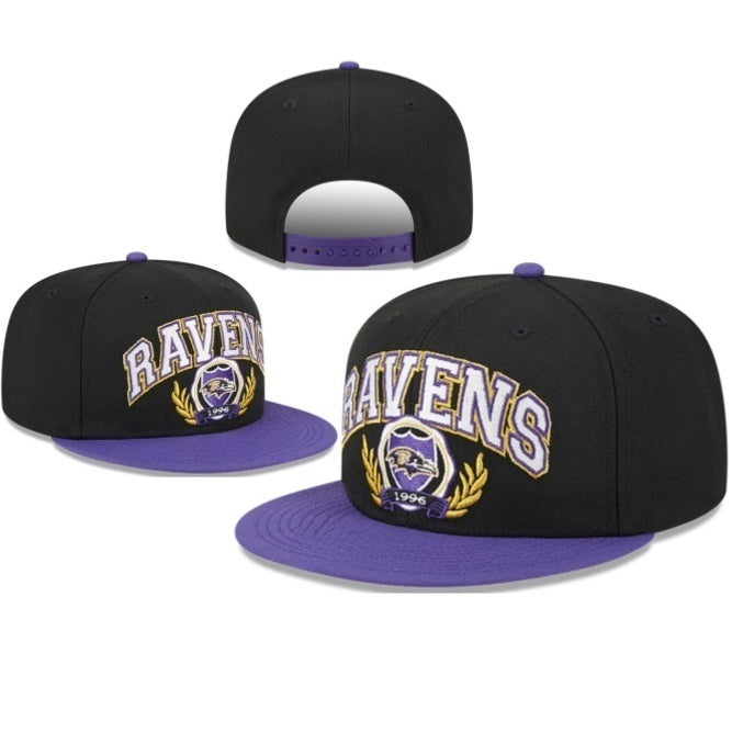 Baltimore Ravens Black/Purple Collection Commemorative fundação 1996 9FIFTY Snapback