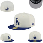 Los Angeles Dodgers Off-White (Chrome/Off-White)/Royal Blue 59FIFTY Fitted
