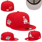 Los Angeles Dodgers Red/White Love & Hustle / Team Heart Edition 59FIFTY Fitted