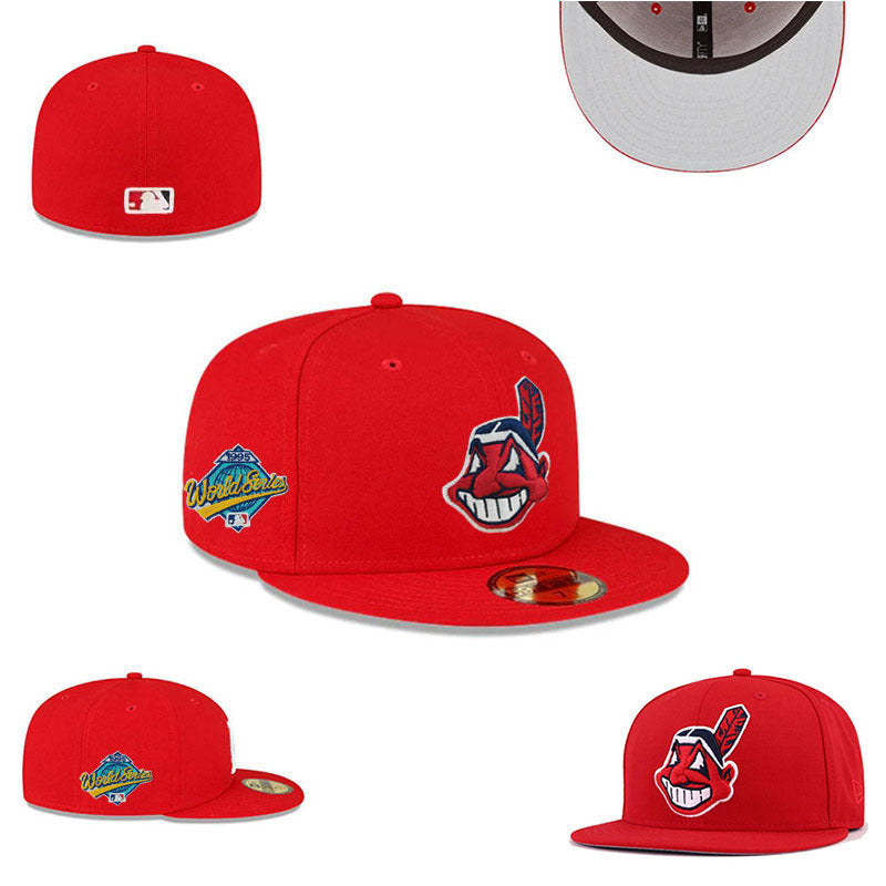 Cleveland Indians Red/Navy 1995 World Series 59FIFTY Fitted