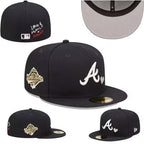 Atlanta Braves Navy/White Love & Hustle = Game — Edition Special 59FIFTY Fitted