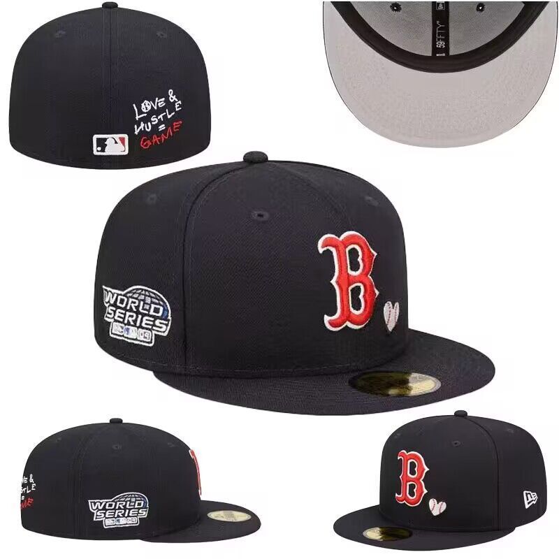 Boston Red Sox Navy/Red Love & Hustle = Game — Edition Special 59FIFTY Fitted
