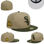 Chicago White Sox Khaki/Olive Chicago White Sox World Series Champions 59FIFTY Fitted