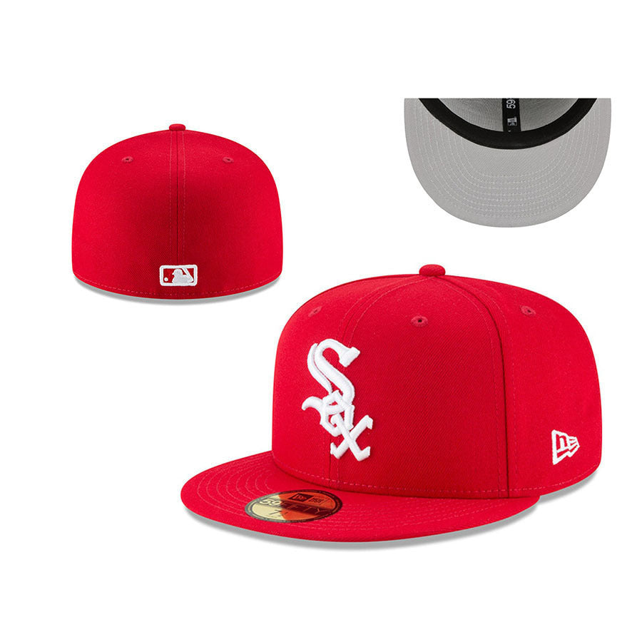 Chicago White Sox Red/White 59FIFTY Fitted
