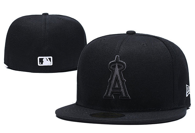 Los Angeles Angels Black 59FIFTY Fitted