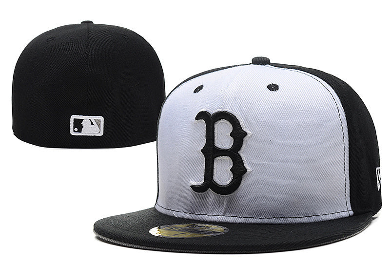 Boston Red Sox White/Black Green UV 59FIFTY Fitted