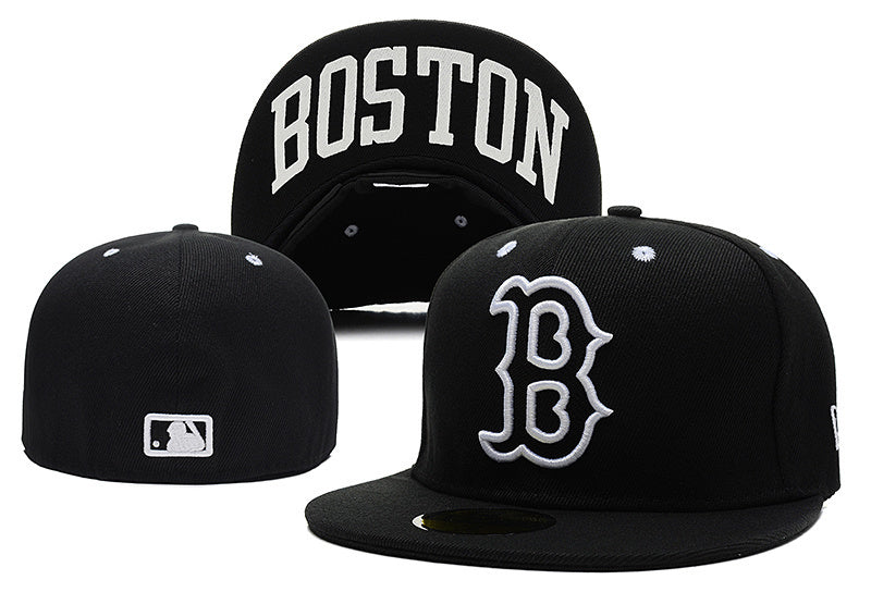 Boston Red Sox Black/White Black & White / Monochrome Edition 59FIFTY Fitted