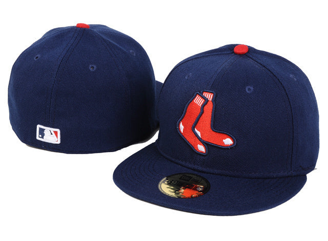 Boston Red Sox Navy/Red 59FIFTY Fitted