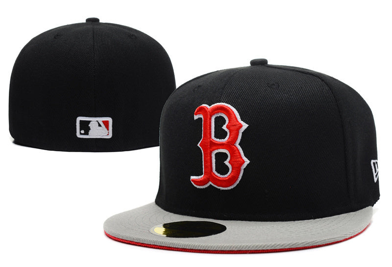 Boston Red Sox Black/Gray 59FIFTY Fitted