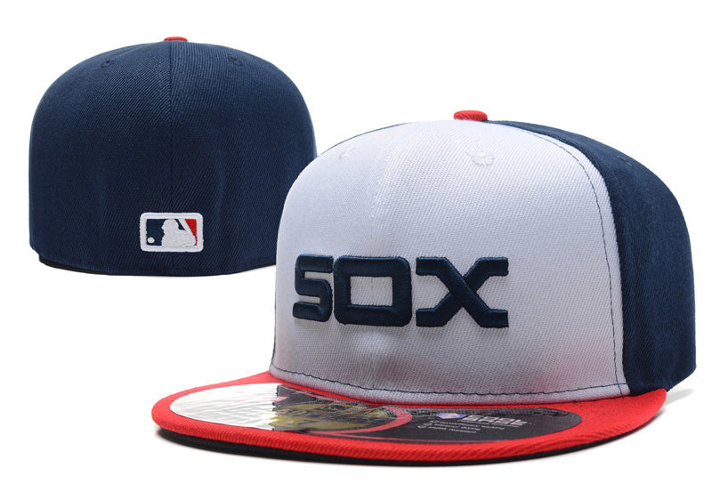 Chicago White Sox White/Navy throwback/cooperstown - Retro Style 59FIFTY Fitted