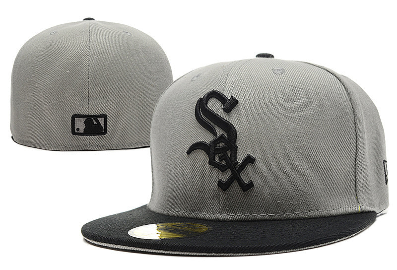 Chicago White Sox Gray/Black Green UV 59FIFTY Fitted