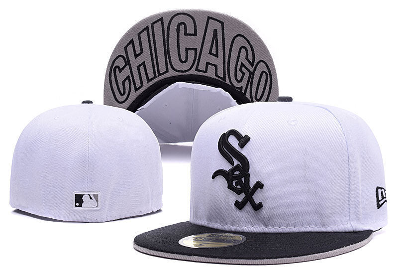 Chicago White Sox White/Black 59FIFTY Fitted