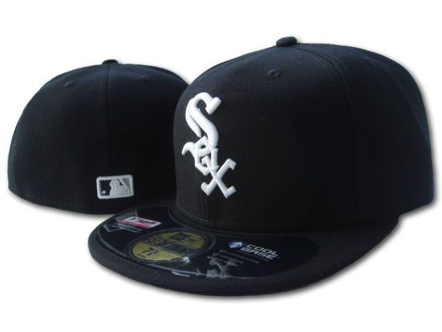 Chicago White Sox Black/White Green UV 59FIFTY Fitted