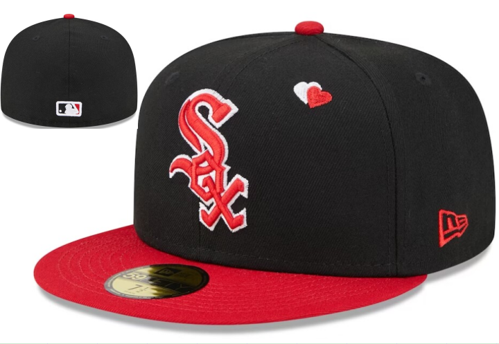 Chicago White Sox Black/Red City Connect / Valentine's Day - 59FIFTY Fitted