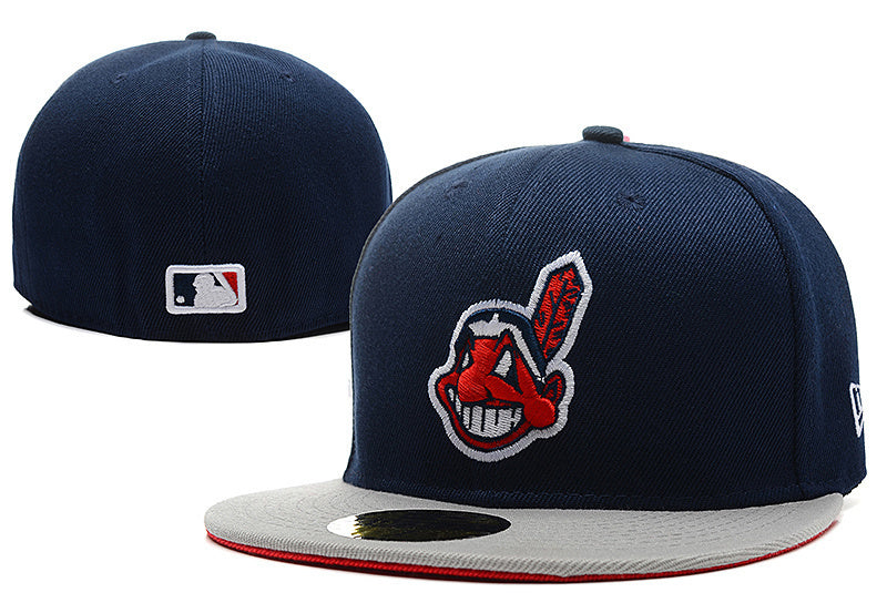 Cleveland Indians Navy/Gray 59FIFTY Fitted