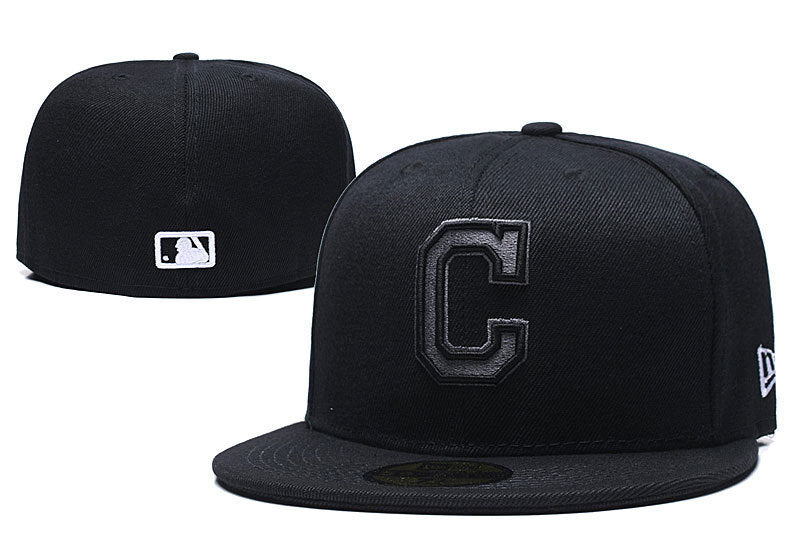 Cleveland Indians Black/Dark Gray 59FIFTY Fitted