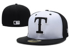 Texas Rangers Black/White Green UV 59FIFTY Fitted
