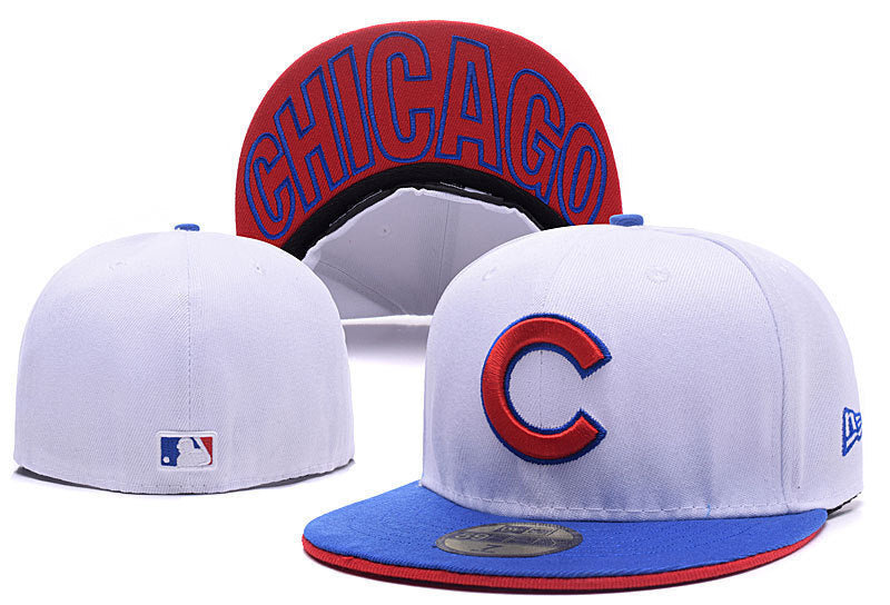 Chicago Cubs White/Royal Blue 59FIFTY Fitted