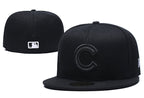 Chicago Cubs Black 59FIFTY Fitted