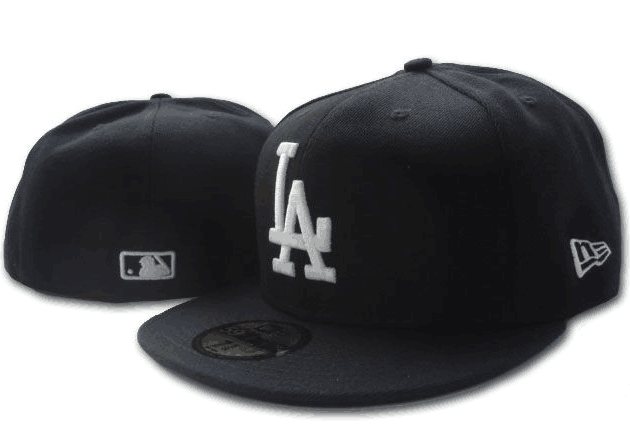 Los Angeles Dodgers Black/White 59FIFTY Fitted