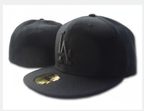 Los Angeles Dodgers Black All Black / Blackout Edition 59FIFTY Fitted