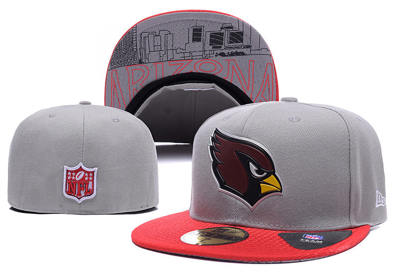 Arizona Cardinals Gray/Red NFL Draft Edition / On-Stage Draft Cap 59FIFTY Fitted