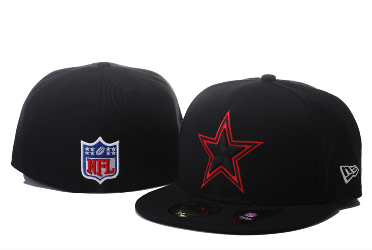 Dallas Cowboys Black/Red 59FIFTY Fitted