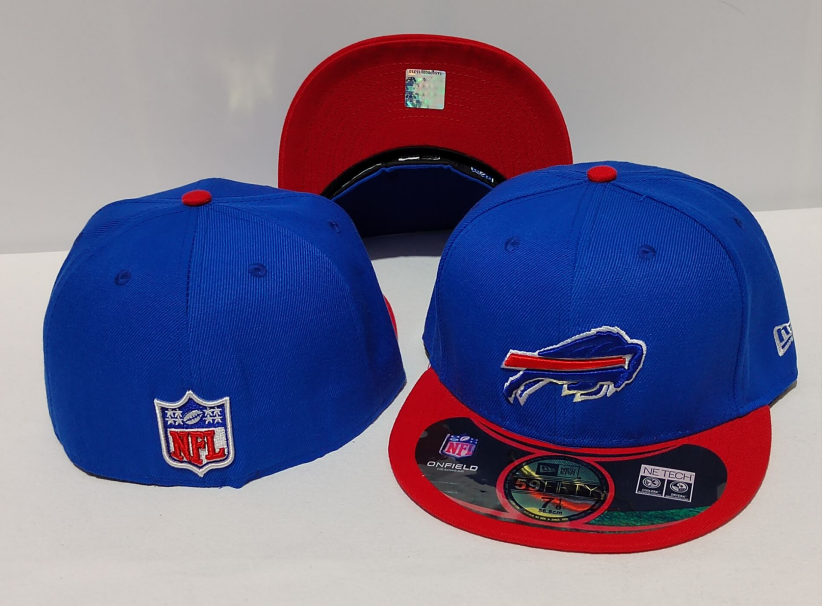 Buffalo Bills Royal Blue/Red On Field 59FIFTY Fitted