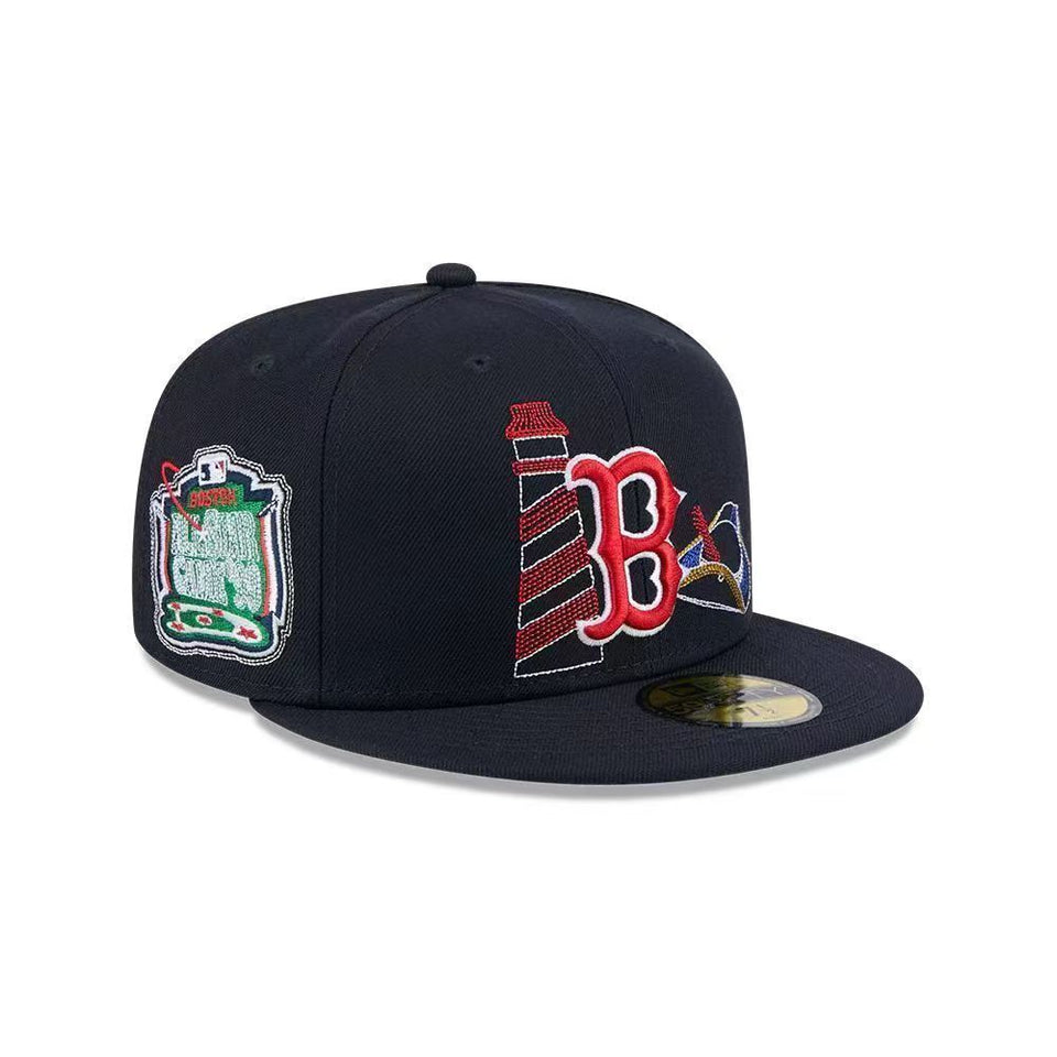 Boston Red Sox Navy/Red MLB City Connect / Boston Red Sox City 59FIFTY Fitted