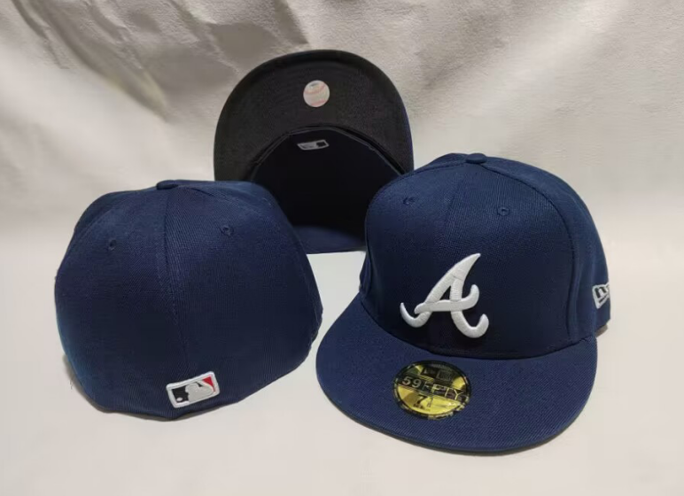 Atlanta Braves Navy/White 59FIFTY Fitted