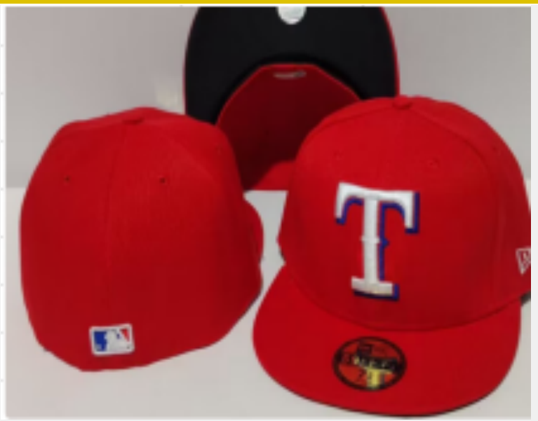 Texas Rangers Red/White 59FIFTY Fitted