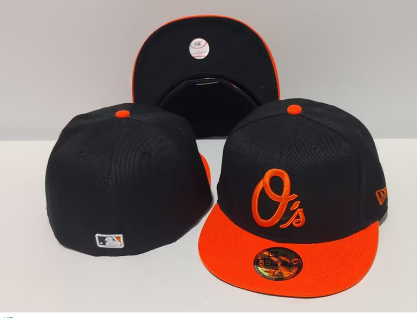 Baltimore Orioles Black/Orange 59FIFTY Fitted