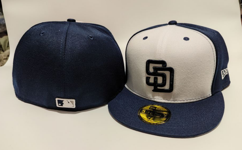San Diego Padres Navy/White Green UV 59FIFTY Fitted
