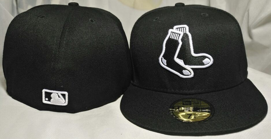 Boston Red Sox Black/White Green UV 59FIFTY Fitted