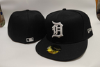 Detroit Tigers Black/White Green UV 59FIFTY Fitted