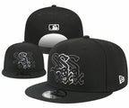 Chicago White Sox Black/White 9FIFTY Snapback