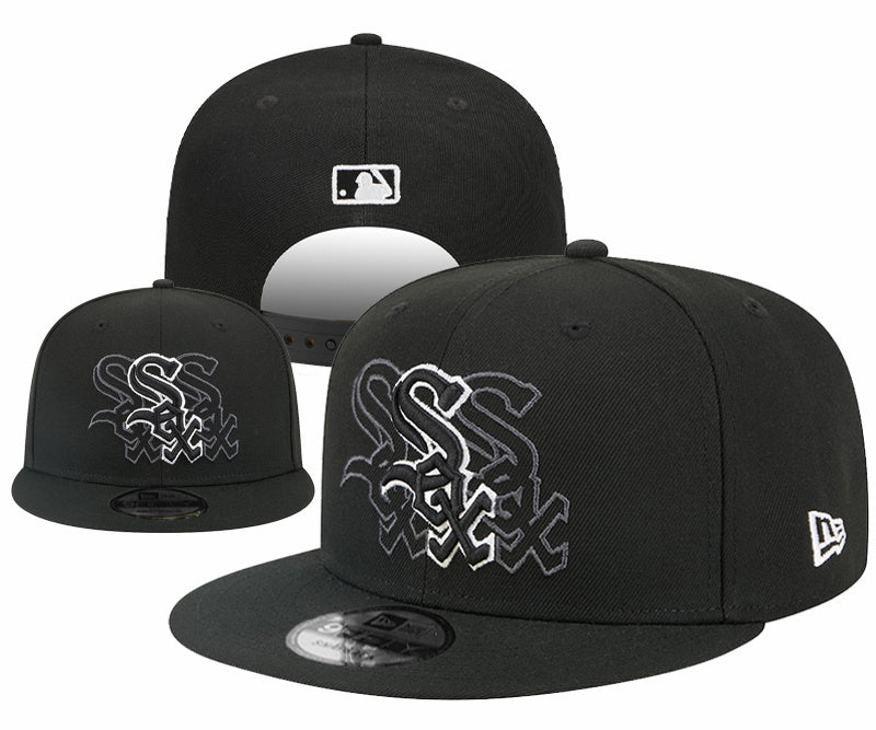 Chicago White Sox Black/White 9FIFTY Snapback