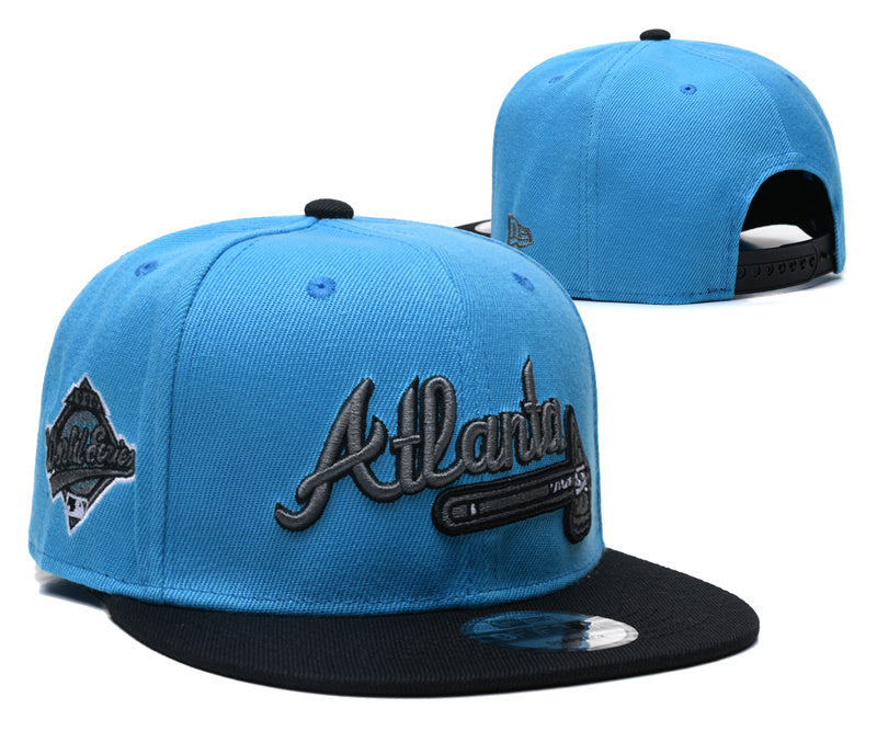 Atlanta Braves Blue/Black World Series Commemorative Edition 9FIFTY Snapback