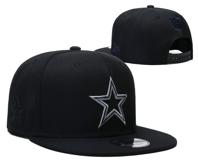 Dallas Cowboys Black/White 9FIFTY Snapback