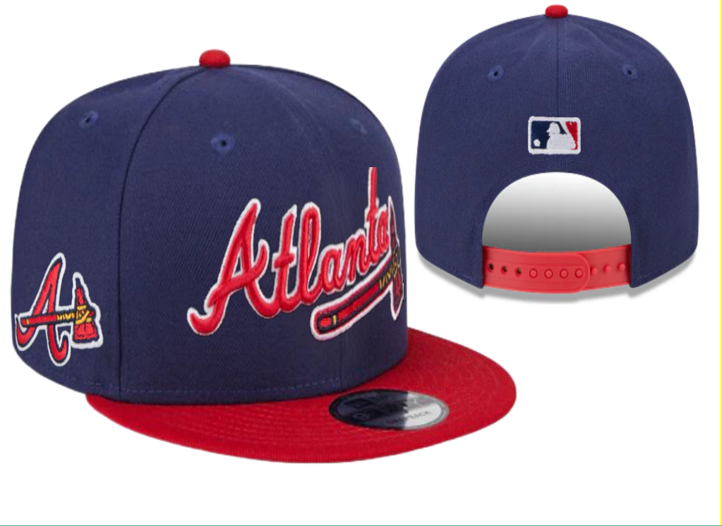Atlanta Braves Navy/Red City Connect/Edition Commemorative 9FIFTY Snapback