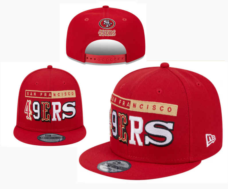 San Francisco 49ers Red/Gold 9FIFTY Snapback