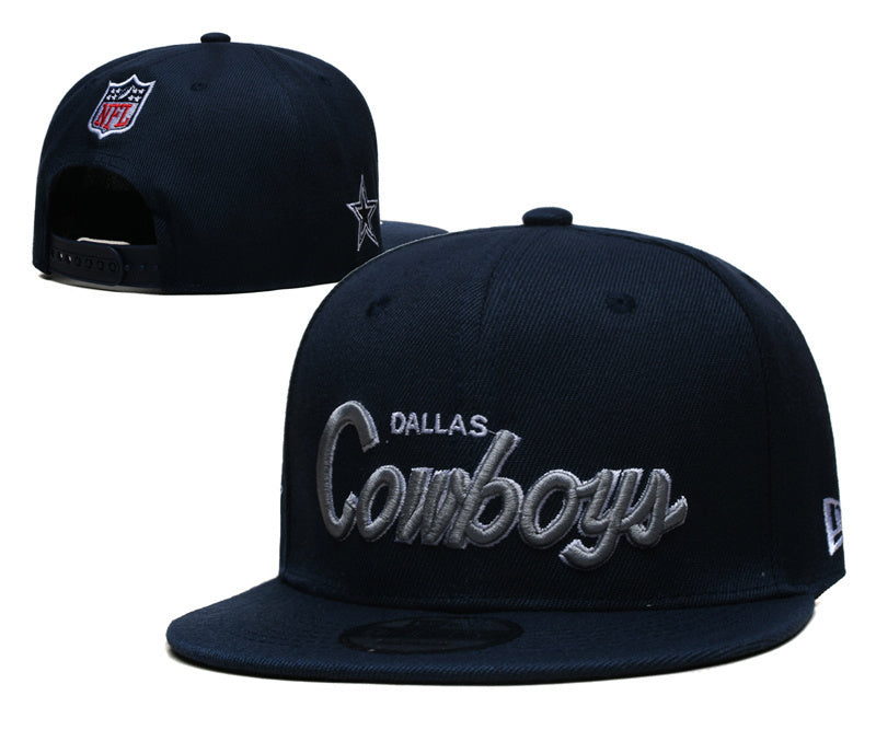Dallas Cowboys Navy/Silver 9FIFTY Snapback