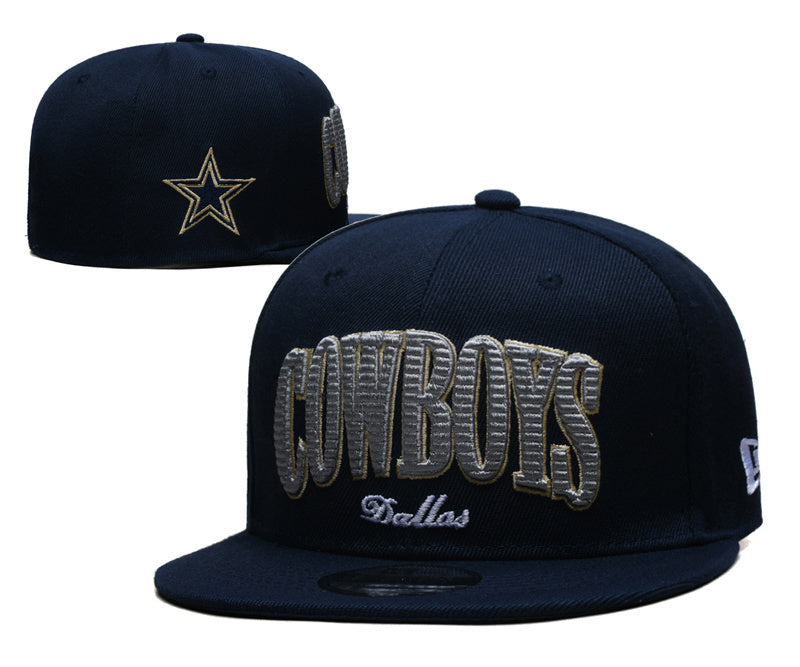 Dallas Cowboys Navy/Silver 9FIFTY Snapback